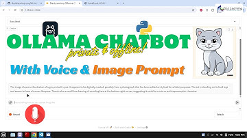 Ollama Multimodal AI Chatbot gemaakt op Gradio met Vision & Voice-ondersteuning