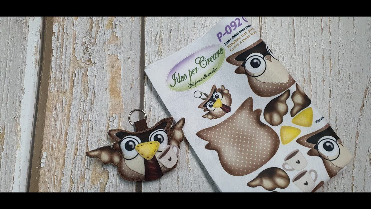 P 092 Gufetti portachiavi