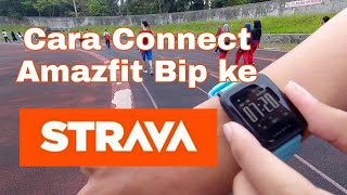 strava amazfit bip u pro