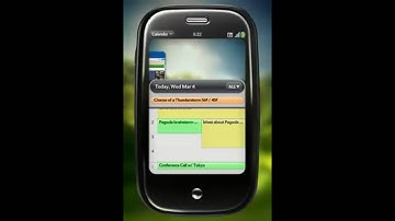 Palm Pre webOS welcome video on your first boot - HD