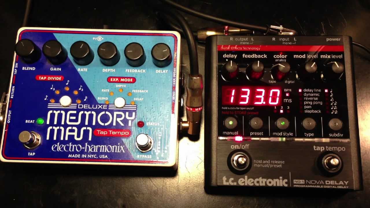 Deluxe Memory Man Tap vs TC Electronic
