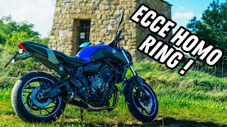 Je silnice na ECCE HOMO na h*vno? | Yamaha MT07 | 4K | RAW | CZECH MOTOVLOG | BASED_RIDER