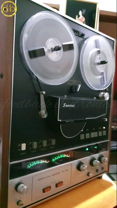 Sansui SD-5050 Reel to Reel tape player - first test 