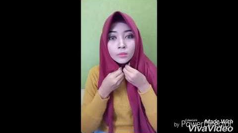 TUTORIAL JILBAB SEGIEMPAT 3STYLE