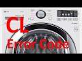 CL Error Code SOLVED!!! LG Front Loading Washer Washing Machine