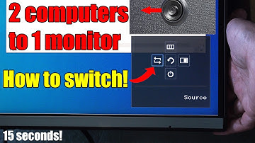 How to Change SOURCE on SAMSUNG Monitor