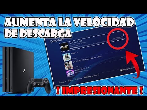 Aumenta la Velocidad de Descarga de tu Playstation 4 - IMPRESIONANTE METODO