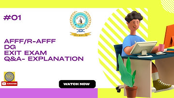 AFF and RAFF   D G Shipping  Exit exam Q&A part 1