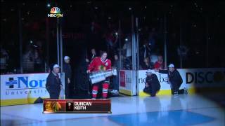 Stanley Cup Champions Banner ceremony Washington Capitals vs Chicago Blackhawks 10/1/13 NHL Hockey