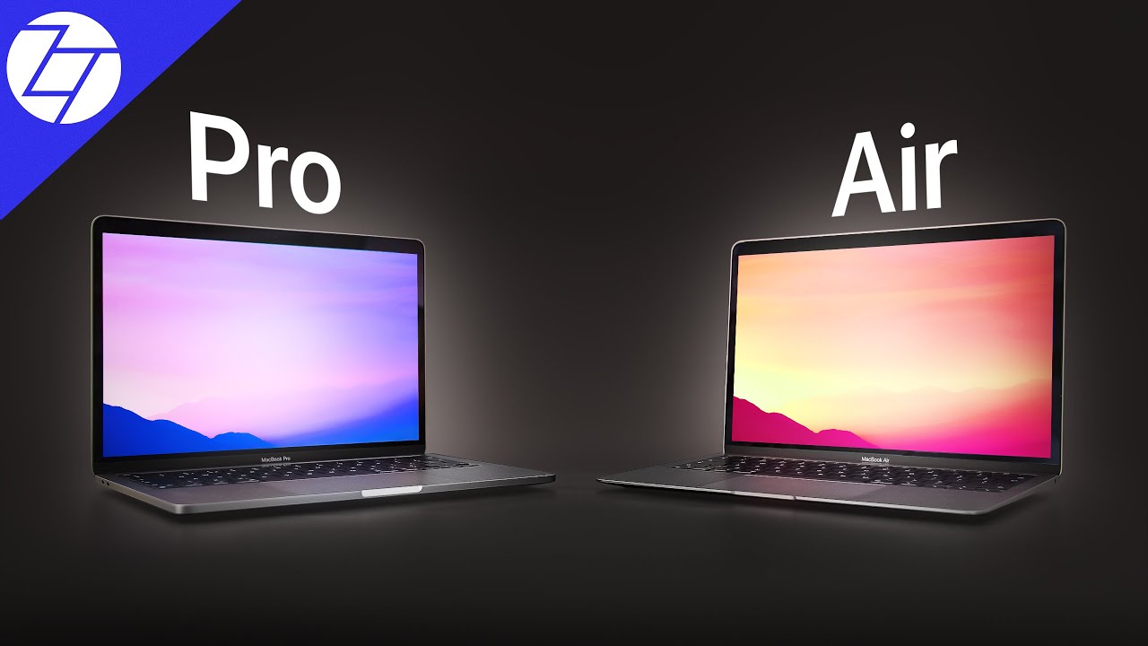 MacBook Air M1 (2020) vs MacBook Pro M1 (2020) - FULL Comparison - YouTube