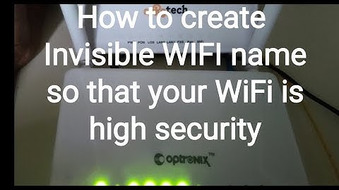 HOW TO make  Invisible/hidden WIFI any Router/modem/ont for high security # Syrotech #genexis#Dlink