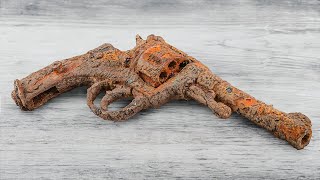 USSR Nagant | Old Rusty Revolver Restoration