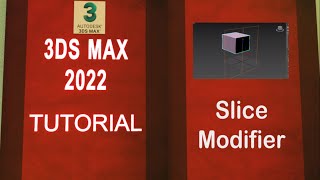 3DS MAX 2022 Full Course in HINDI/URDU..... Slice Modifier