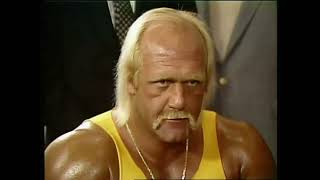 Hulk Hogan & Andre the Giant WrestleMania III Contract Signing (WWF Prime Time Wrestling 3/2/87)