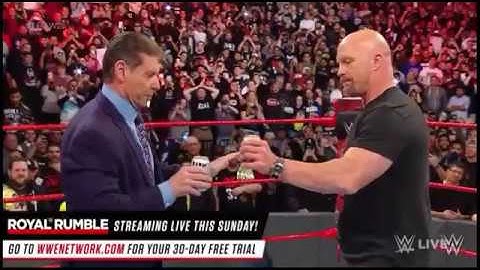 [RAW 25] WWE : STONE COLD IS BACK | MR.MCMahon And Shane-O-Mac Stuned | Stairs To Both Son & Father