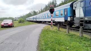 Železniční přejezd VÚD P3664 Bransouze 4.5.2024 | Czech Level Crossing