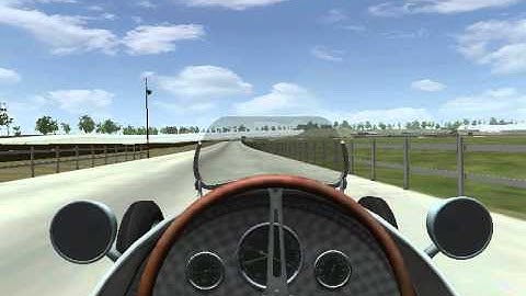 rFactor | 1937 Grand Prix - Lap in Brooklands Campbell with the Mercedes W125
