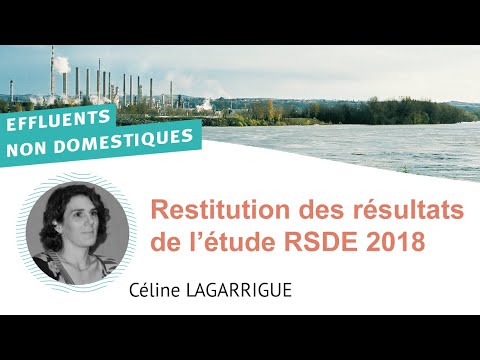 Restitution des résultats de l’étude RSDE 2018