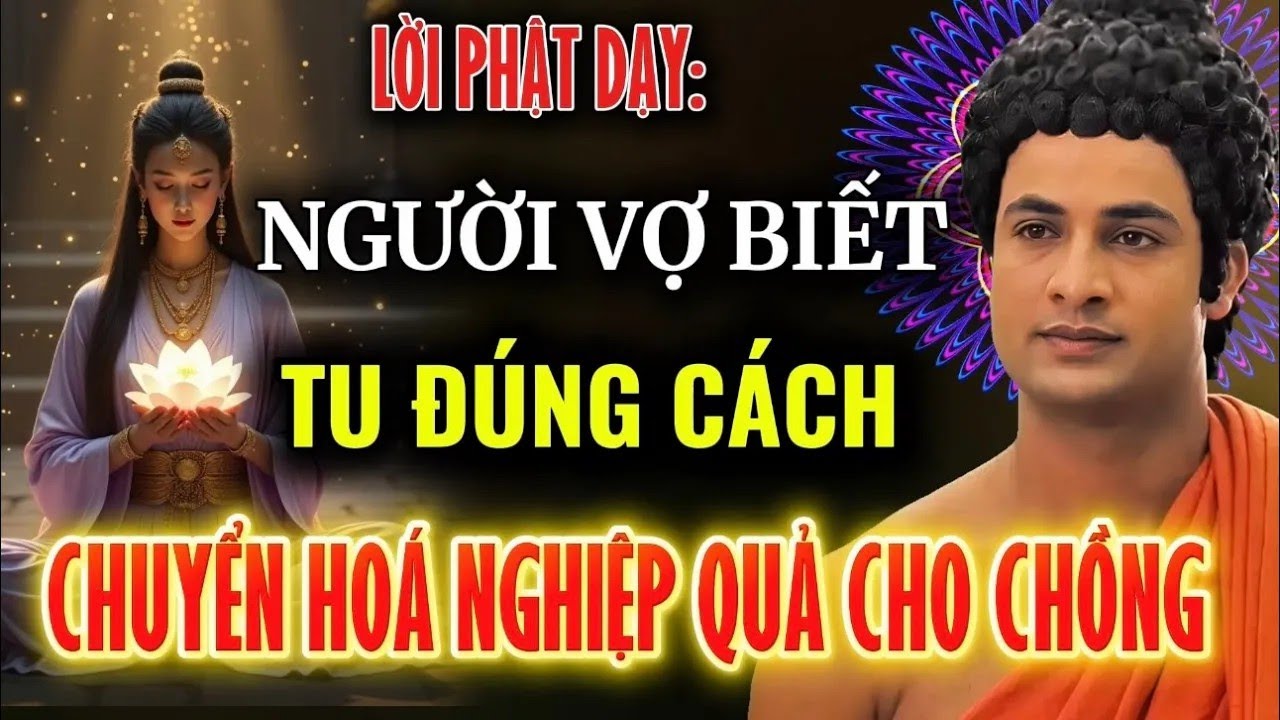 Người Vợ Biết Niệm Phật , Hồi Hướng Cho Chồng Âm Thầm  – Phước Viên Mãn , Đời Chồng Bớt Gặp Nạn