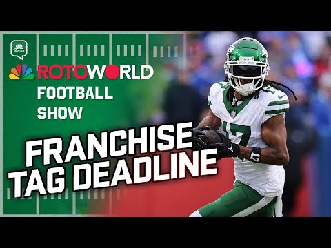 Vikings don't franchise tag Darnold + Jets cut Davante Adams | Rotoworld Football Show (FULL SHOW)