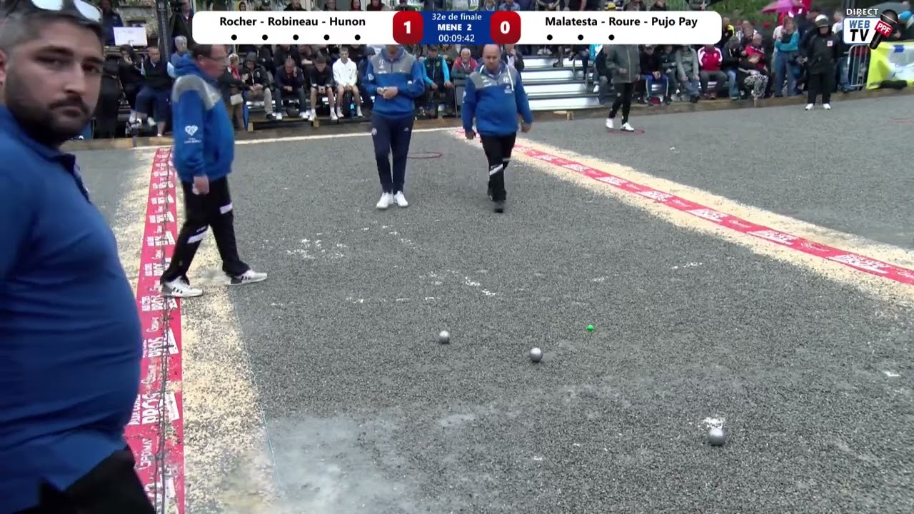 Miniature : PPF Tour 2023 Les Vans 32ème de Finale Equipe ROCHER contre équipe MALATESTA