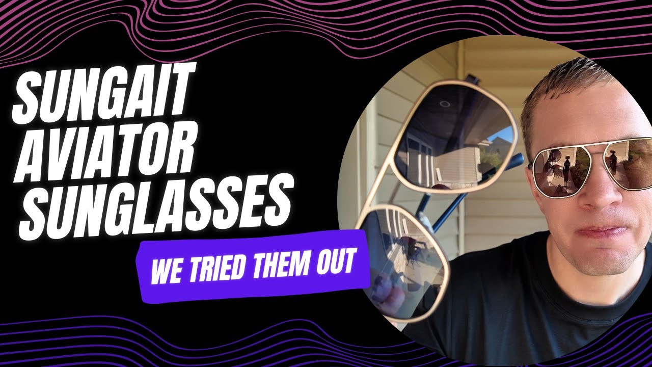 SUNGAIT Polygon Aviator Sunglasses - We tried them out.