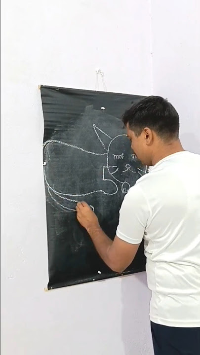 Kumar Sandeep | Sandeep Art🎨 | Can you draw a cat🐱 using nmbr 500🤔