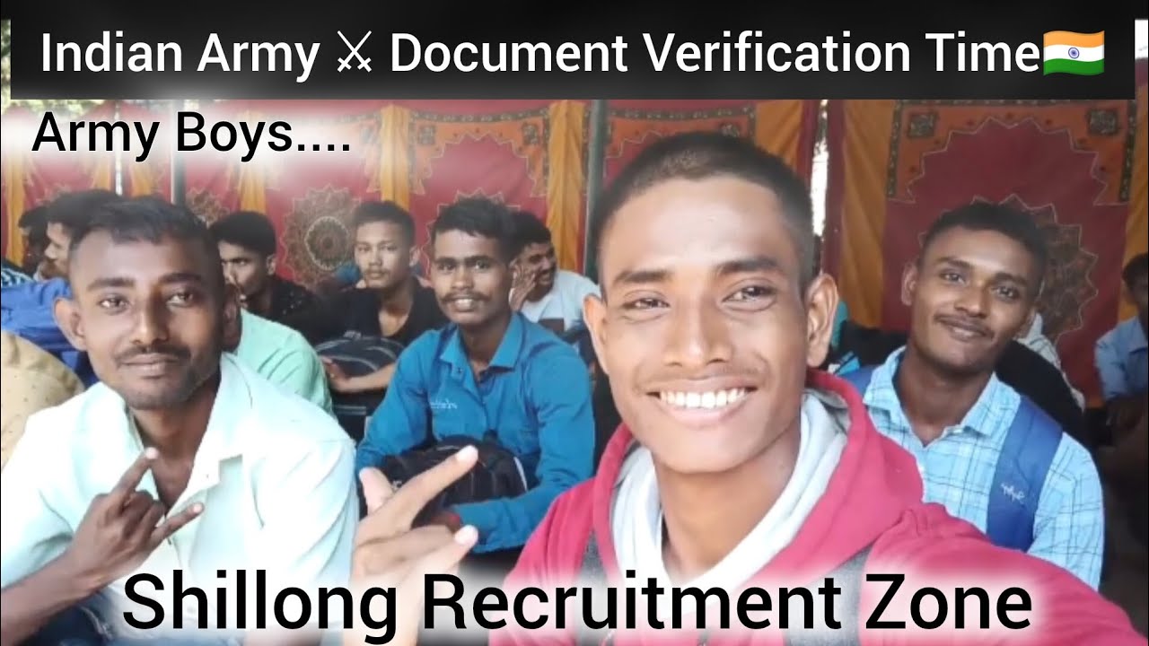 indian-army-document-verification-time-shillong-recruiting
