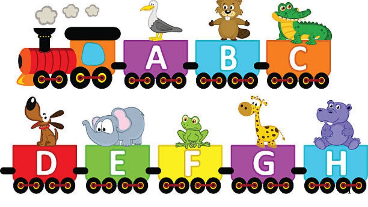 The Alphabet Train Song (A–Z Learning Fun)Learn colours, animals, fruits for toddlers & preschooler