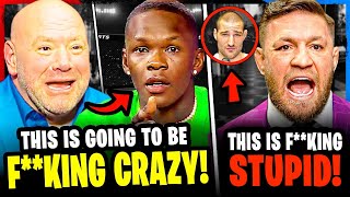 BREAKING! Dana White REVEALS HUGE UFC Move, Sean Strickland vs Israel Adesanya, Conor McGregor