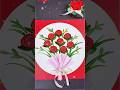 Make AMAZING Roses With Just a Tissue! #art #drawing #satisfying