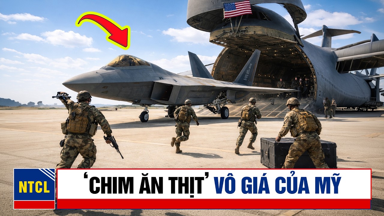 Vì Sao Mỹ Khóa Chặt F-22, Không Một Quốc Gia Nào Có Thể Nắm Trong Tay “Con Chim Ăn Thịt