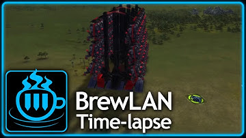 BrewLAN Time-lapse: Cybran Experimental Land Transport (x90 speed)
