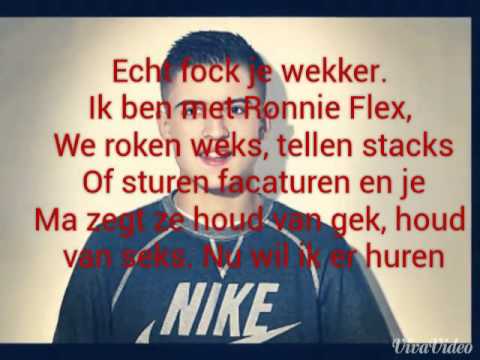 Ronnie Flex ft Lil Kleine - Drank & Drugs (lyrics)