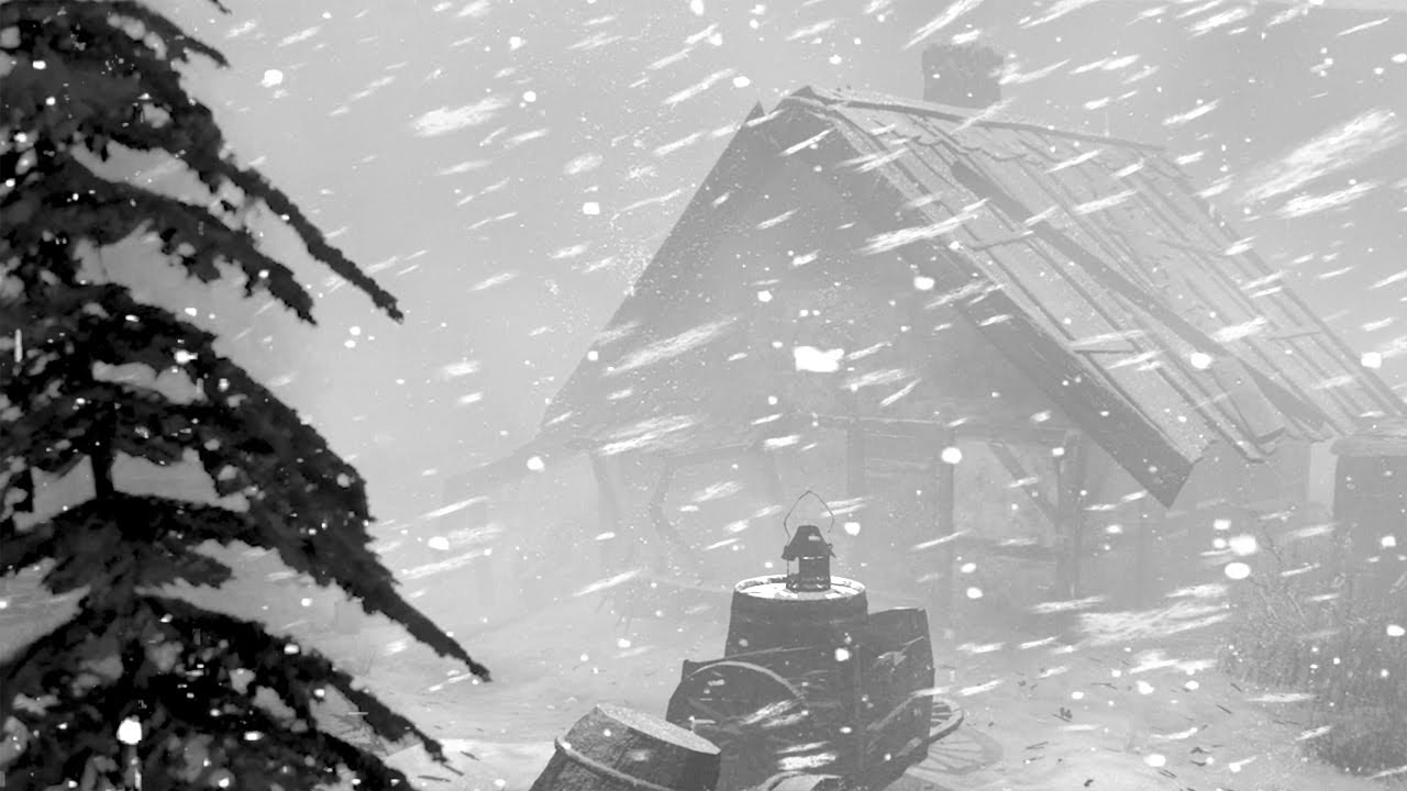 BRUTAL BLIZZARD SOUNDS for SLEEPING of howling wind 10 hours. Snow ...