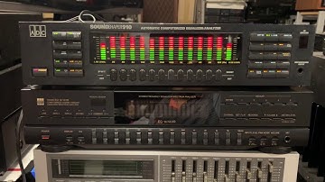 Vintage ADC Sound Shaper 910 Graphic Equalizer & Real Time Analyzer