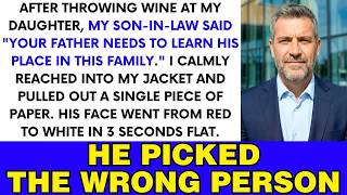 At Thanksgiving Dinner, My SIL Threw Wine At My Daughter — He Picked The Wrong Person To Mess With