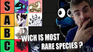 WICH is the MOST RARE SPECIES IN FURRY FANDOM !?