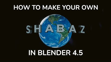 How to Make the UNIVERSAL Intro in Blender 4.5 (Free Template!) 💻