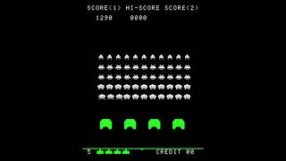 Space Invaders (Taito/1978) Gameplay