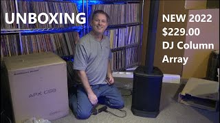 NEW $229 Column Array - UNBOXING American-Audio APX CS8