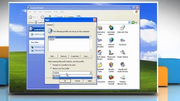 Microsoft® Outlook 2010: Open a specific e-mail profile in Windows® XP