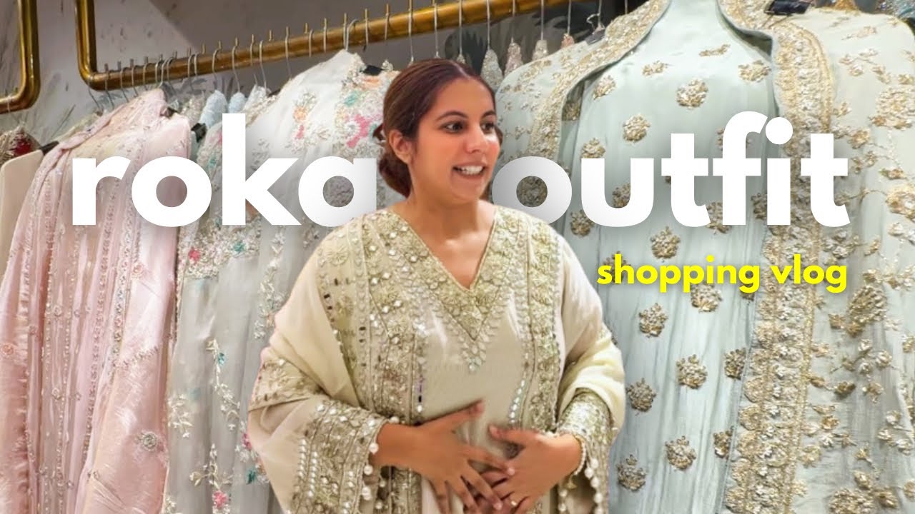 I Found My Dream Roka Outfit (Wedding Shopping In Delhi)