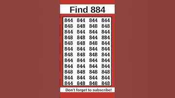 🔍 Test Your Observation Skills With This Fast Number Game #short