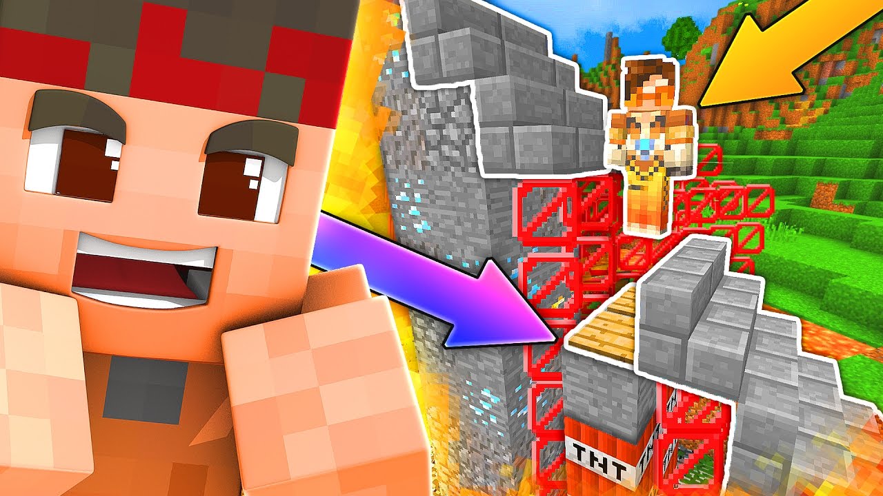 SCALE INVISIBILI CON LA TNT!! TRAPPOLA ESPLOSIVA?! | Minecraft TROLL ITA