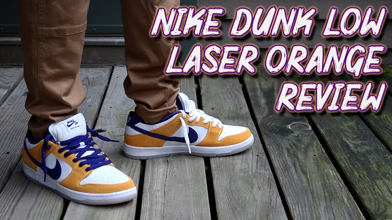 Nike Dunk Low Pro SB Laser Orange On 