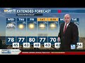 Mostly cloudy Wednesday, but temperatures still unseasonably warm