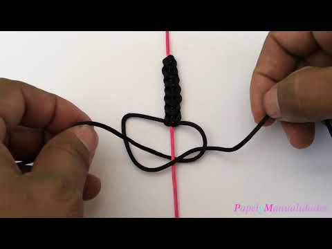 Pulseras✨pulseras de hilo-thread bracelets-Pulseiras-Bracelets-pulseras fáciles | PapelyManualidades