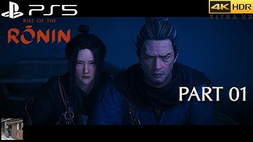 RISE OF THE RONIN (PS5) [4K 60FPS HDR] (TWILIGHT) 100% PLAYTHROUGH PART 01 - VEILED EDGE VILLAGE