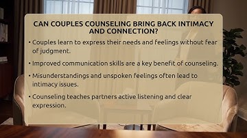 Can Couples Counseling Bring Back Intimacy And Connection? - Marriage Counseling Network